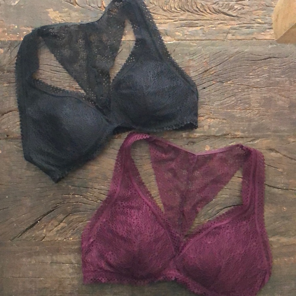 NWOT Victoria’s Secret bralettes Set of 2